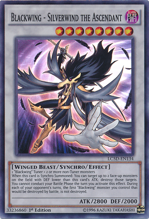 Blackwing - Silverwind the Ascendant [LC5D-EN134] Super Rare | Card Merchant Takapuna