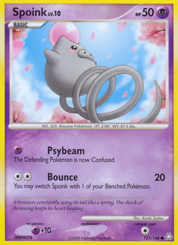 Spoink (121/146) [Diamond & Pearl: Legends Awakened] | Card Merchant Takapuna