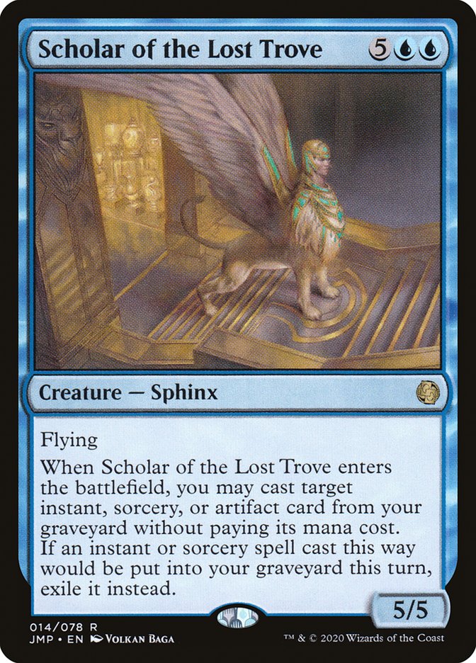 Scholar of the Lost Trove [Jumpstart] | Card Merchant Takapuna