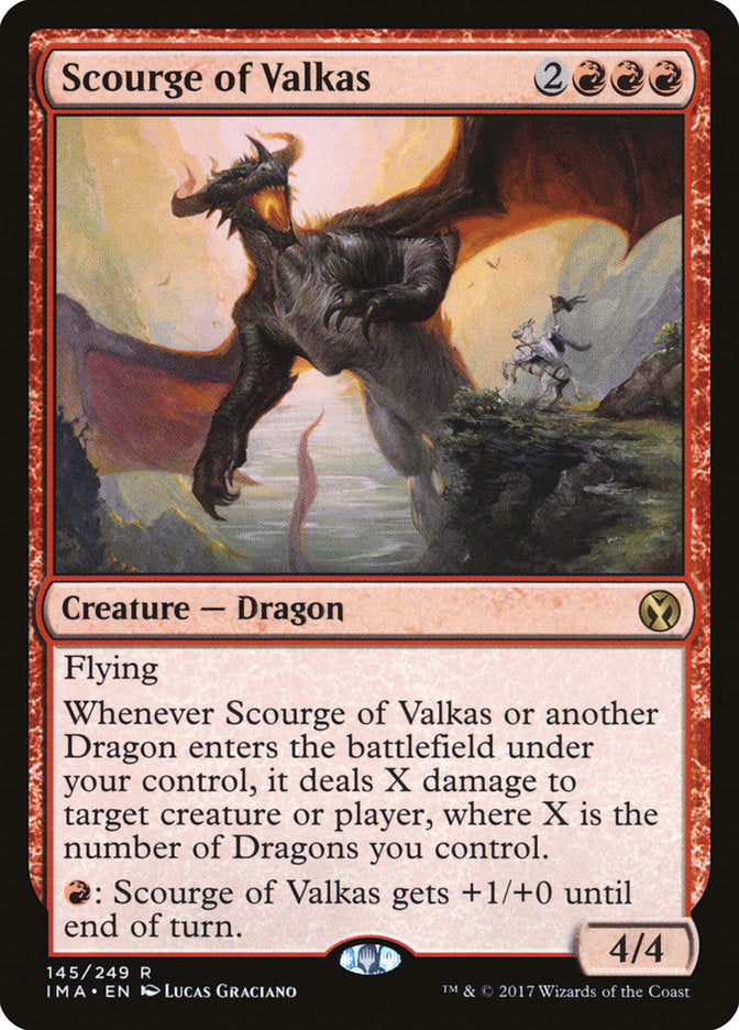 Scourge of Valkas [Iconic Masters] | Card Merchant Takapuna