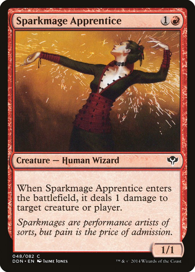 Sparkmage Apprentice [Duel Decks: Speed vs. Cunning] | Card Merchant Takapuna