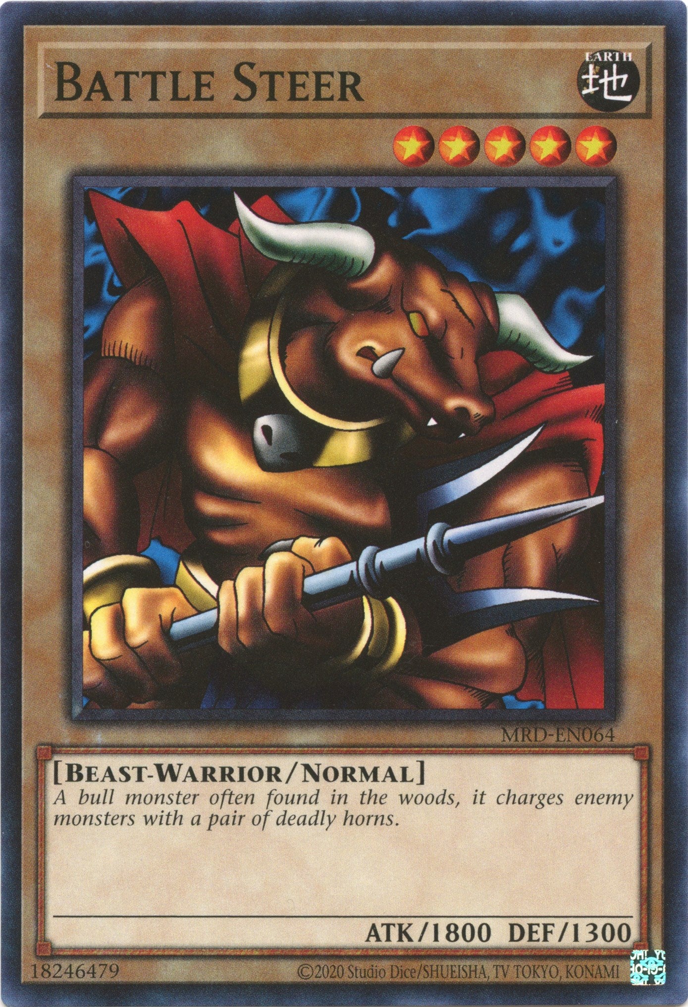 Battle Steer (25th Anniversary) [MRD-EN064] Common | Card Merchant Takapuna