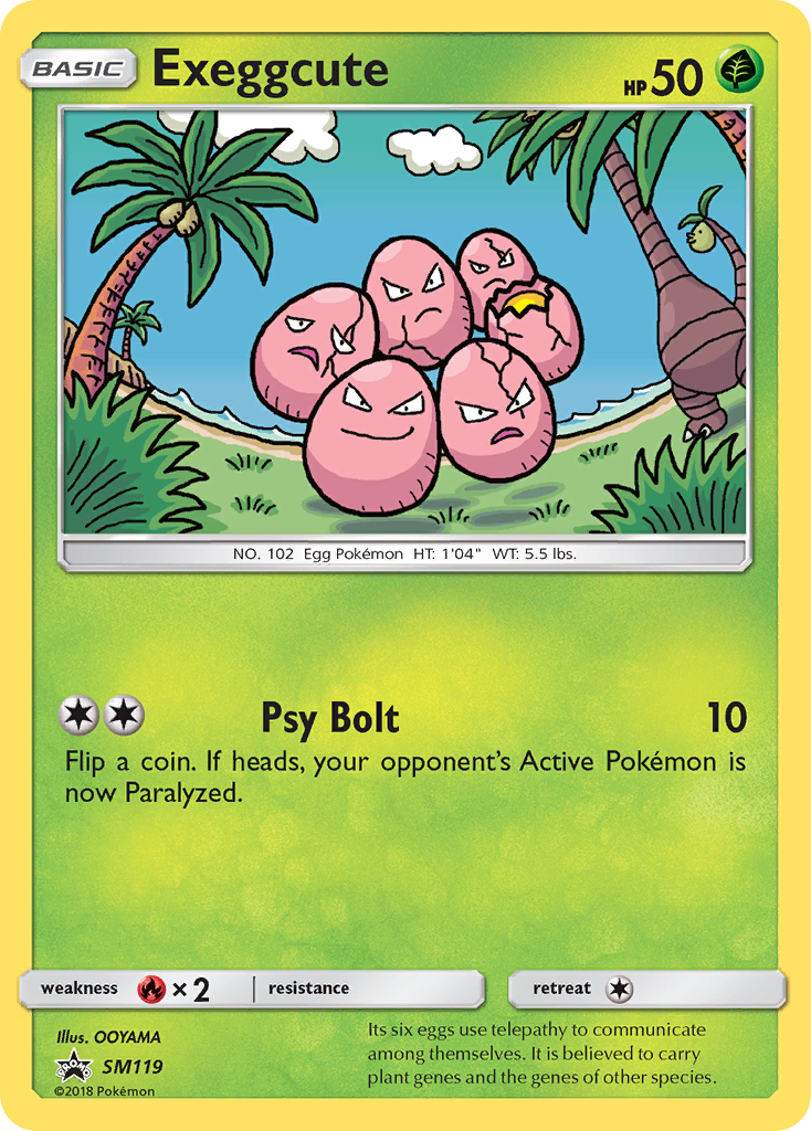 Exeggcute (SM119) [Sun & Moon: Black Star Promos] | Card Merchant Takapuna