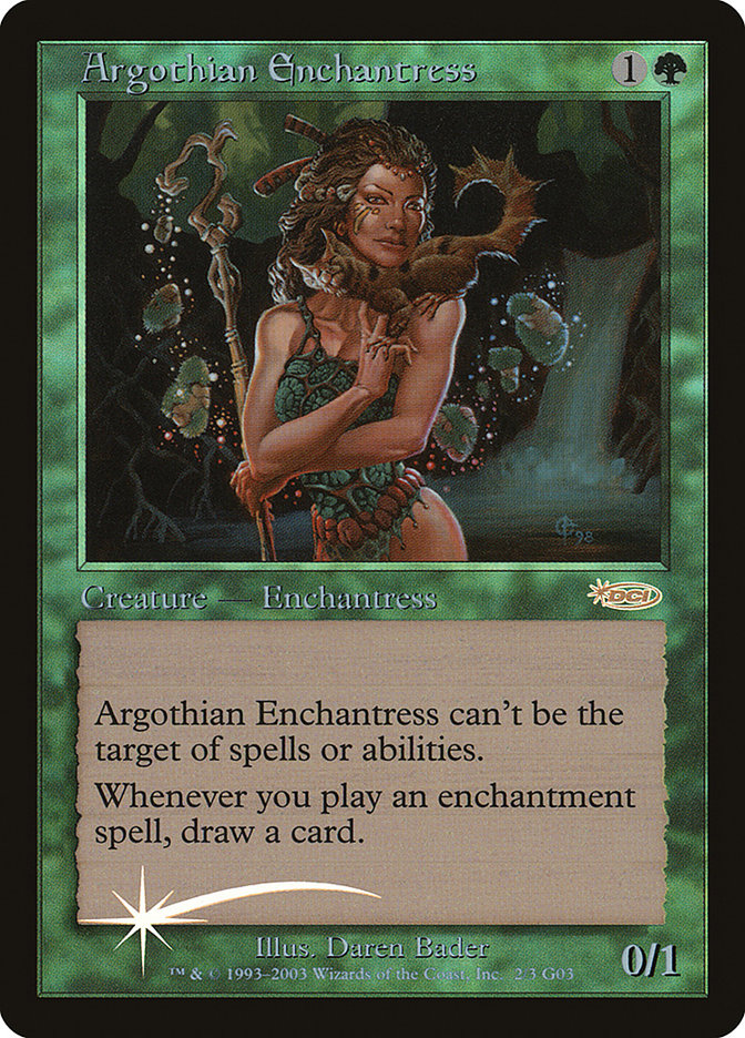 Argothian Enchantress [Judge Gift Cards 2003] | Card Merchant Takapuna