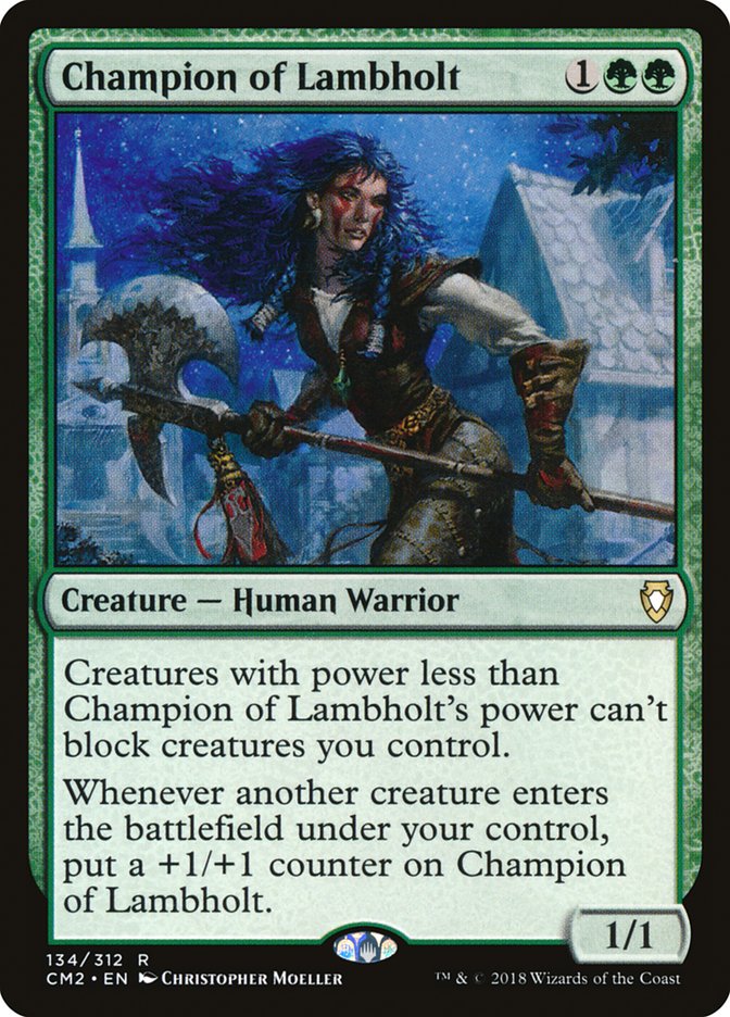 Champion of Lambholt [Commander Anthology Volume II] | Card Merchant Takapuna