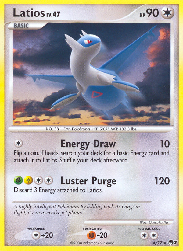 Latios (4/17) [POP Series 7] | Card Merchant Takapuna