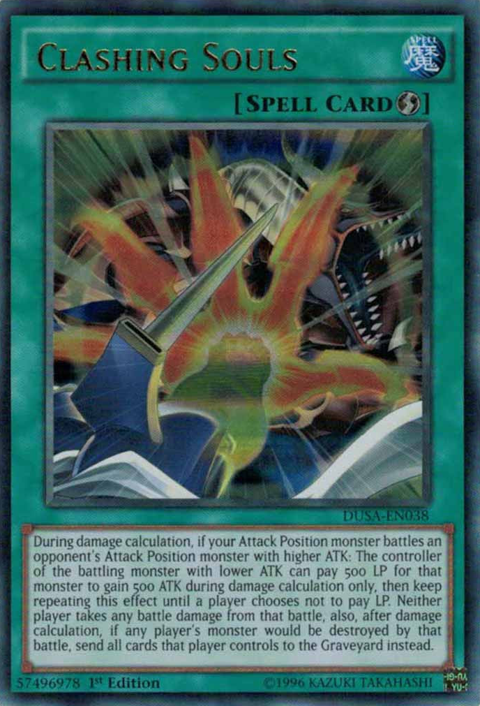 Clashing Souls [DUSA-EN038] Ultra Rare | Card Merchant Takapuna