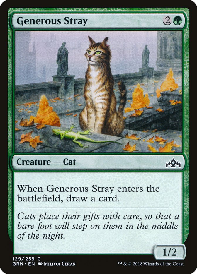 Generous Stray [Guilds of Ravnica] | Card Merchant Takapuna