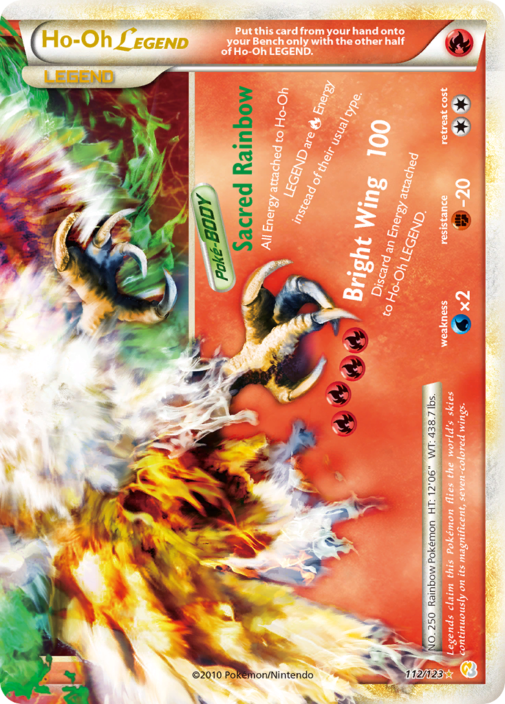 Ho-Oh LEGEND (112/123) [HeartGold & SoulSilver: Base Set] | Card Merchant Takapuna