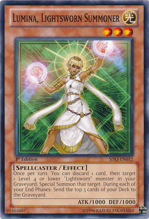 Lumina, Lightsworn Summoner [SDLI-EN012] Common | Card Merchant Takapuna