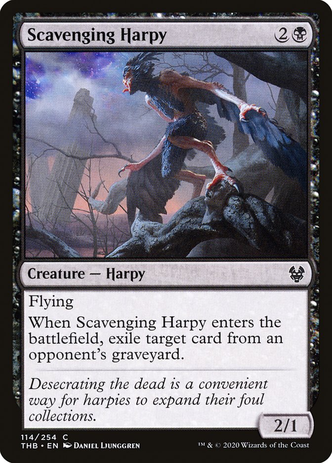 Scavenging Harpy [Theros Beyond Death] | Card Merchant Takapuna