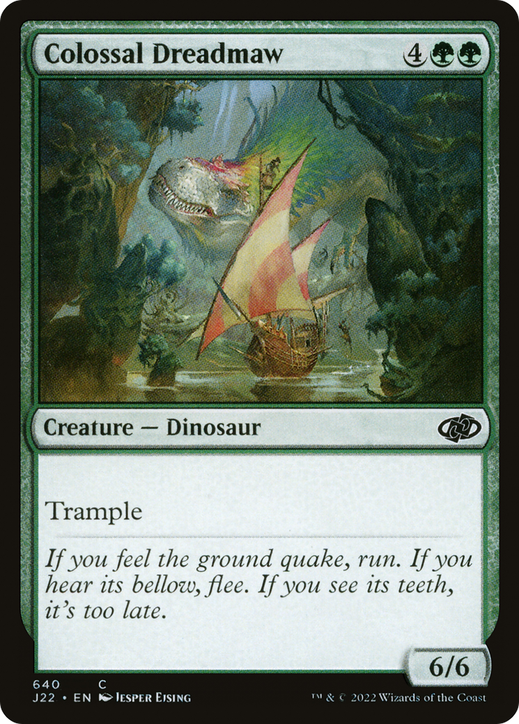 Colossal Dreadmaw [Jumpstart 2022] | Card Merchant Takapuna