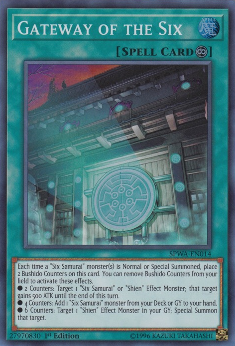 Gateway of the Six [SPWA-EN014] Super Rare | Card Merchant Takapuna