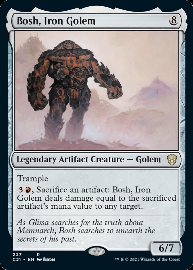 Bosh, Iron Golem [Commander 2021] | Card Merchant Takapuna