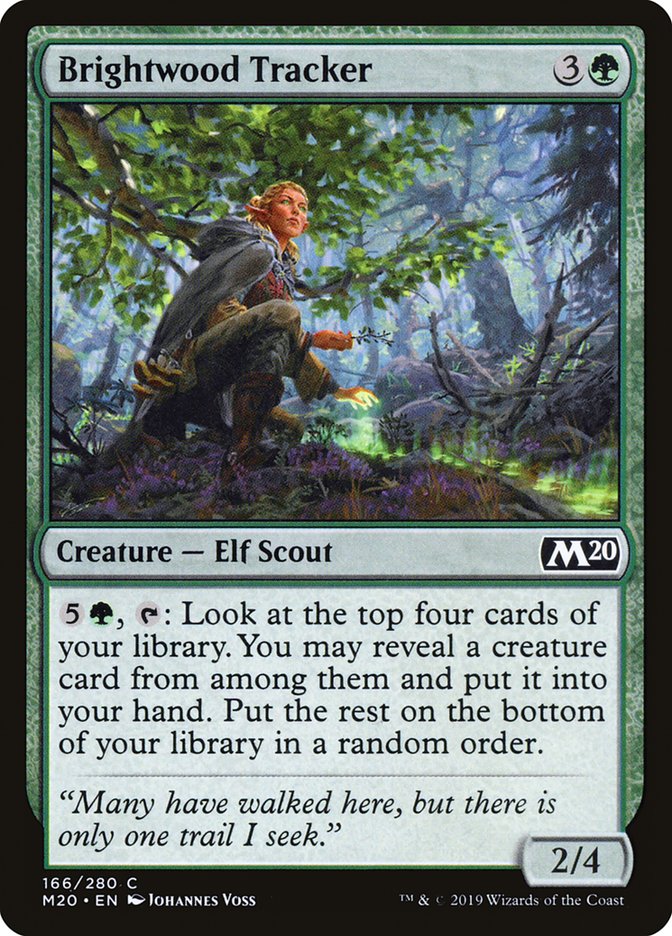 Brightwood Tracker [Core Set 2020] | Card Merchant Takapuna