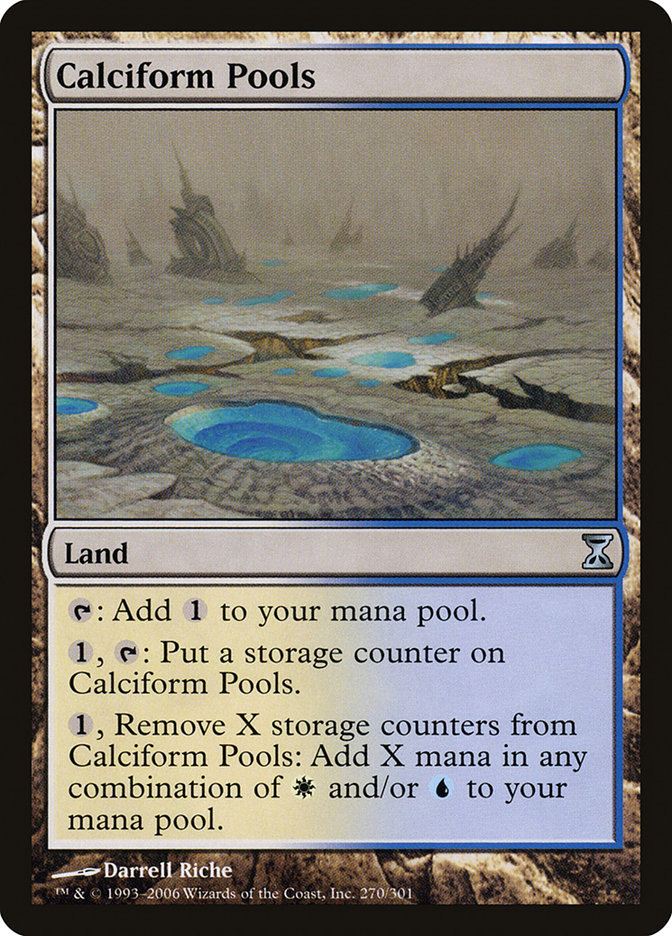 Calciform Pools [Time Spiral] | Card Merchant Takapuna