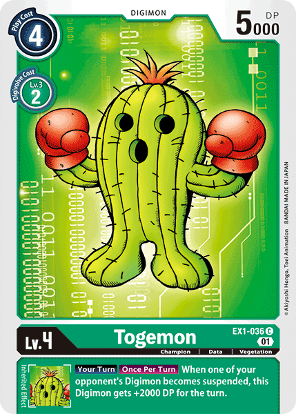 Togemon [EX1-036] [Classic Collection] | Card Merchant Takapuna