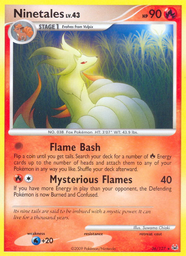 Ninetales (36/127) [Platinum: Base Set] | Card Merchant Takapuna