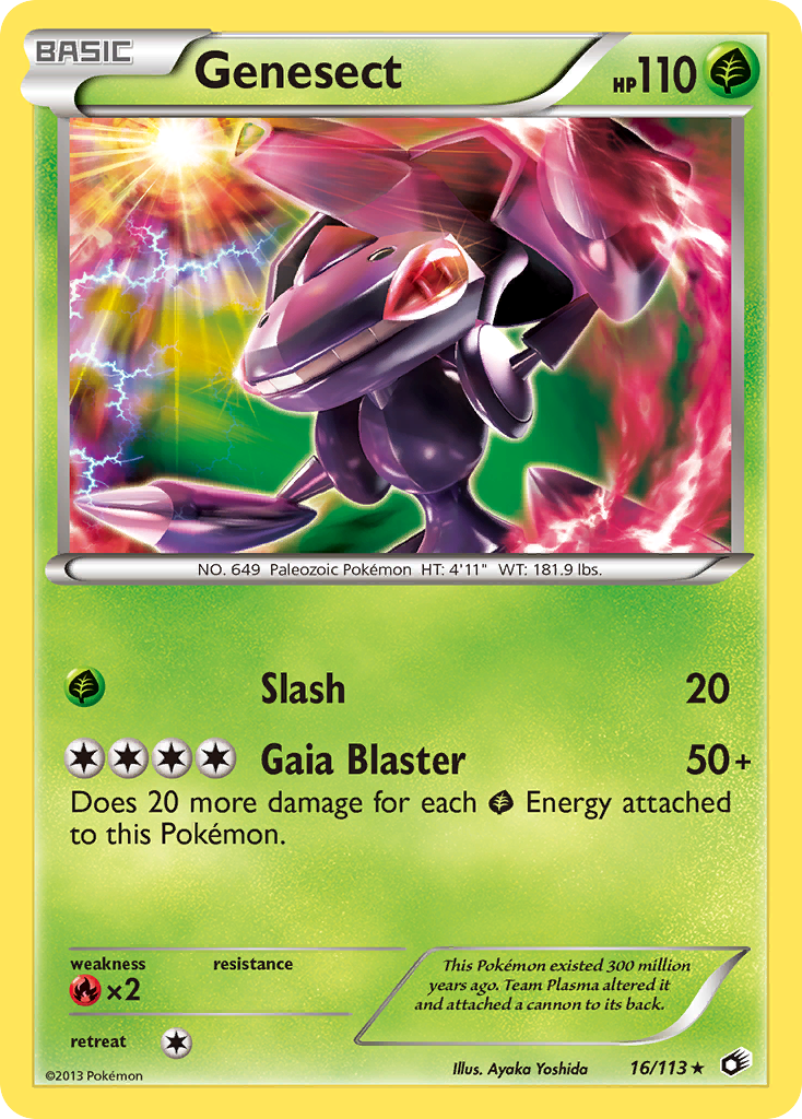 Genesect (16/113) [Black & White: Legendary Treasures] | Card Merchant Takapuna