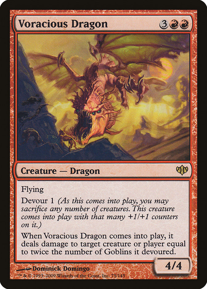 Voracious Dragon [Conflux] | Card Merchant Takapuna