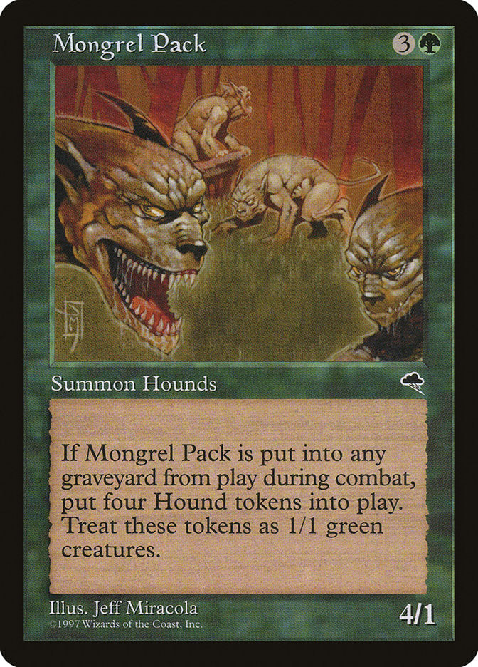 Mongrel Pack [Tempest] | Card Merchant Takapuna