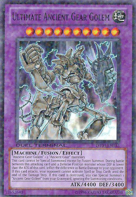 Ultimate Ancient Gear Golem [DT03-EN033] Common | Card Merchant Takapuna