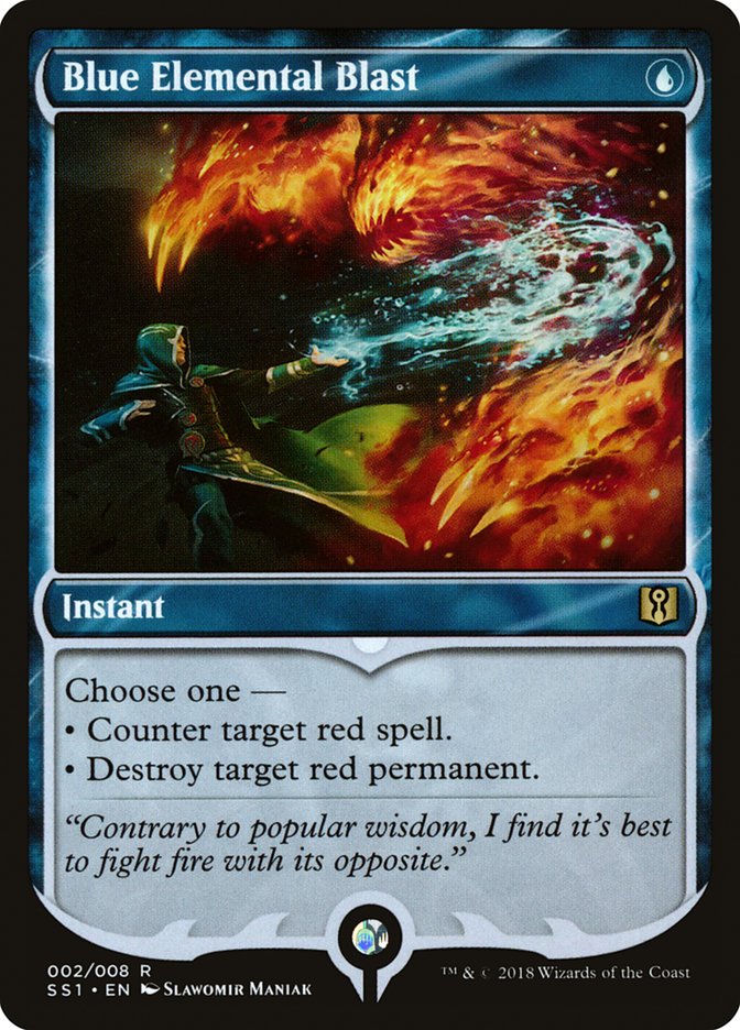 Blue Elemental Blast [Signature Spellbook: Jace] | Card Merchant Takapuna