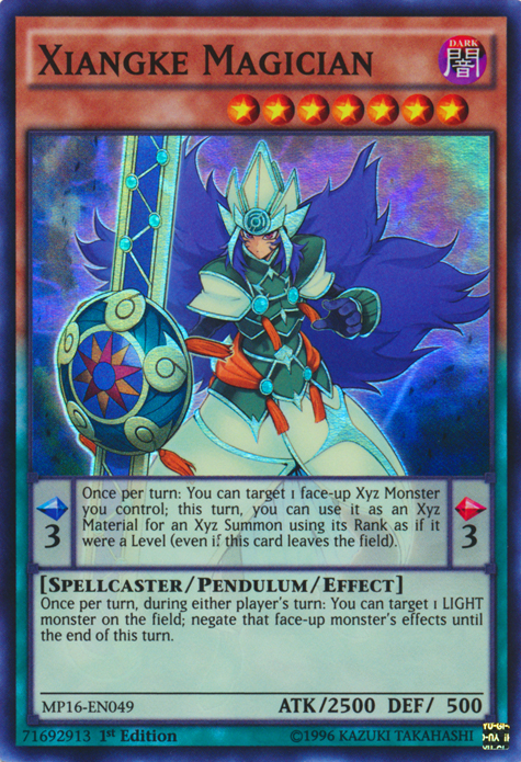 Xiangke Magician [MP16-EN049] Super Rare | Card Merchant Takapuna