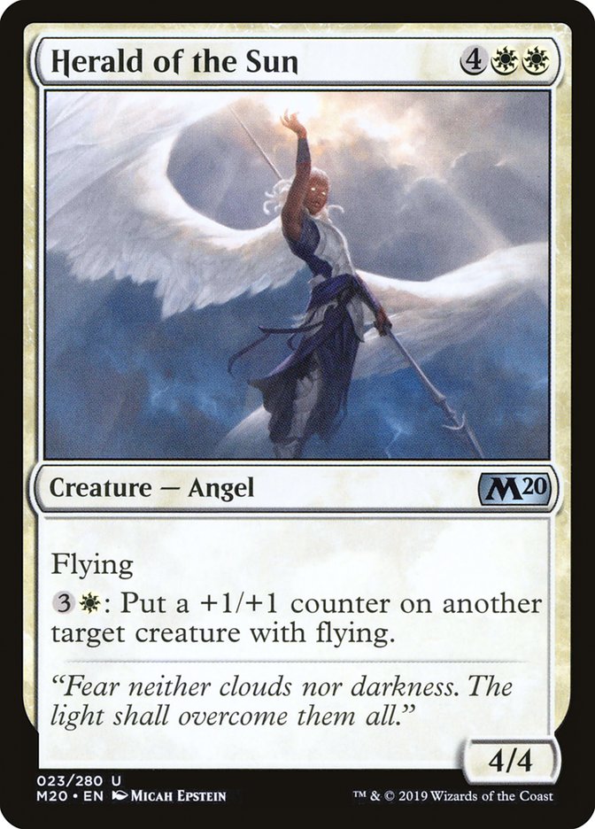 Herald of the Sun [Core Set 2020] | Card Merchant Takapuna