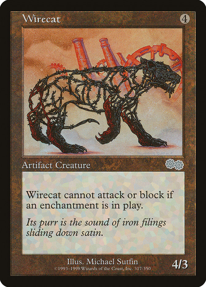 Wirecat [Urza's Saga] | Card Merchant Takapuna