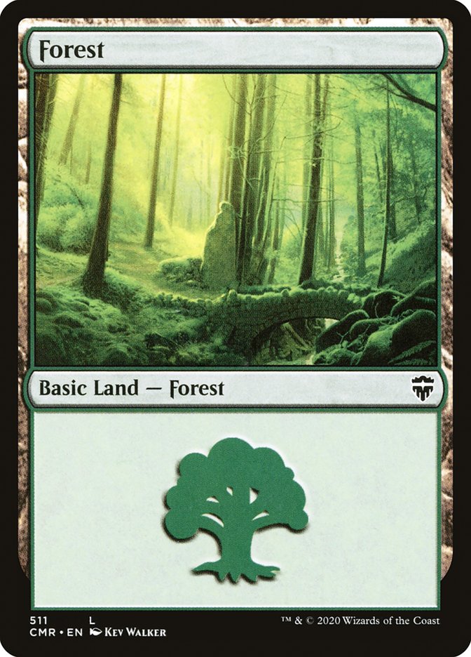 Forest (511) [Commander Legends] | Card Merchant Takapuna