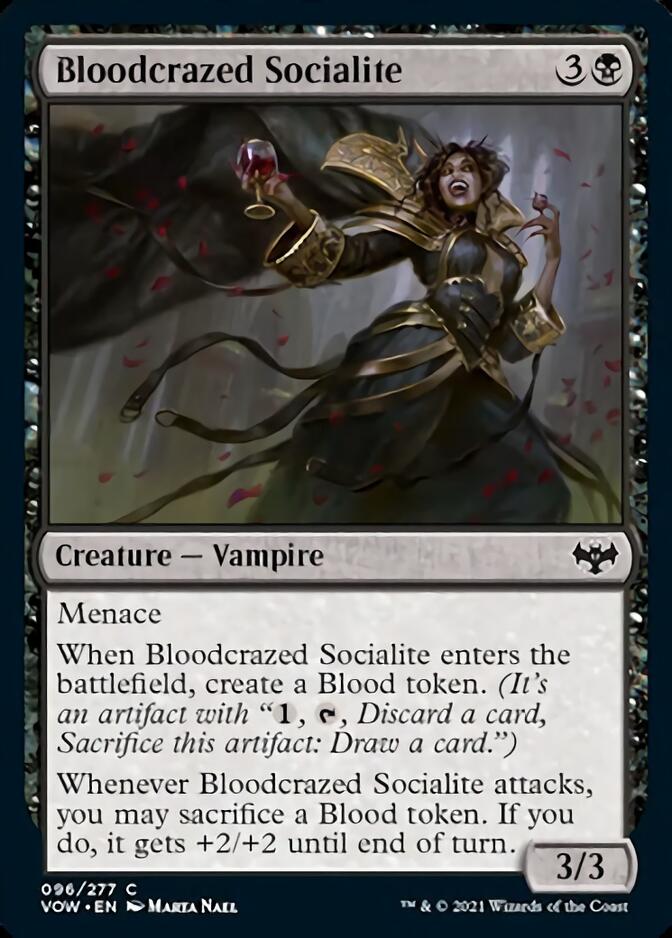 Bloodcrazed Socialite [Innistrad: Crimson Vow] | Card Merchant Takapuna