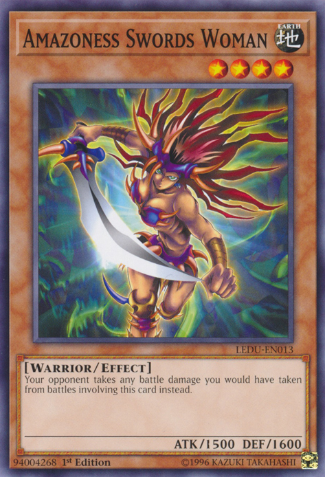 Amazoness Swords Woman [LEDU-EN013] Common | Card Merchant Takapuna