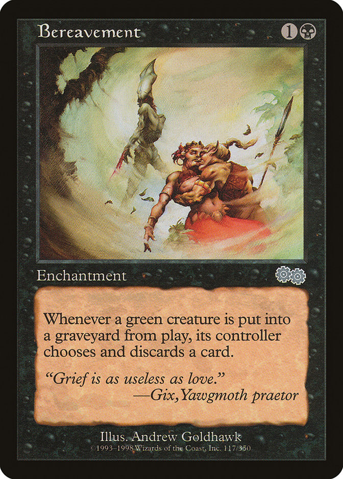 Bereavement [Urza's Saga] | Card Merchant Takapuna