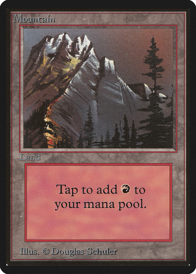 Mountain (297) [Beta Edition] | Card Merchant Takapuna