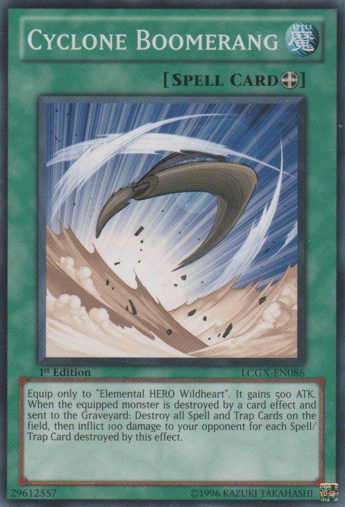 Cyclone Boomerang [LCGX-EN086] Common | Card Merchant Takapuna