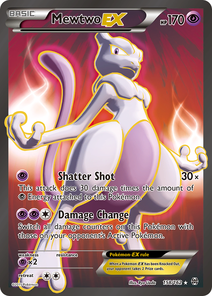 Mewtwo EX (158/162) [XY: BREAKthrough] | Card Merchant Takapuna