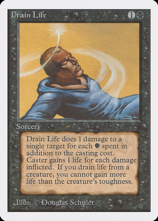 Drain Life [Unlimited Edition] | Card Merchant Takapuna