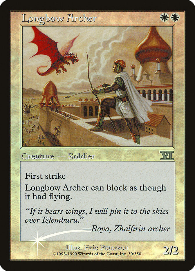 Longbow Archer [Friday Night Magic 2000] | Card Merchant Takapuna