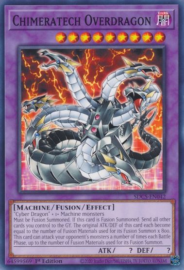 Chimeratech Overdragon [SDCS-EN042] Common | Card Merchant Takapuna