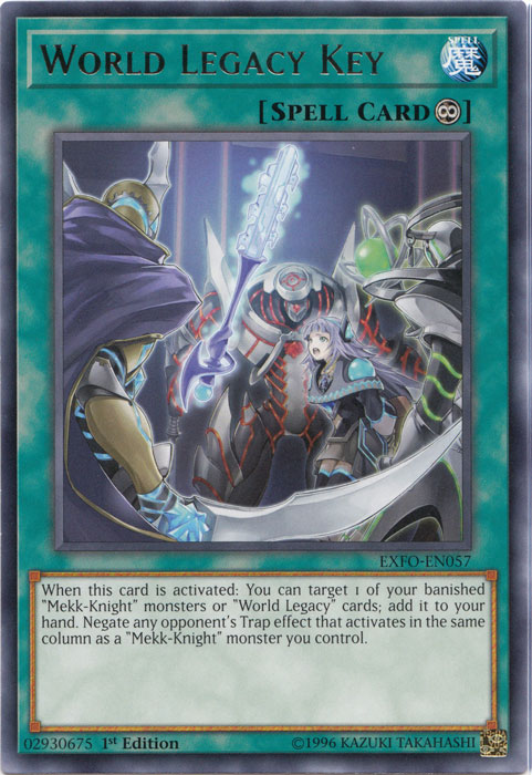 World Legacy Key [EXFO-EN057] Rare | Card Merchant Takapuna