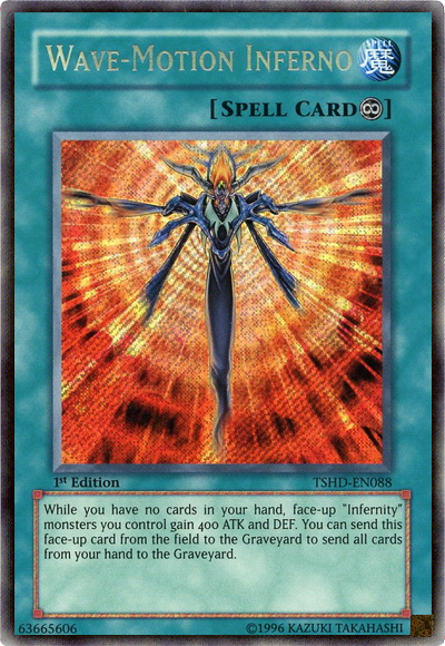 Wave-Motion Inferno [TSHD-EN088] Secret Rare | Card Merchant Takapuna