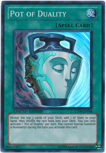 Pot of Duality [CT08-EN008] Super Rare | Card Merchant Takapuna