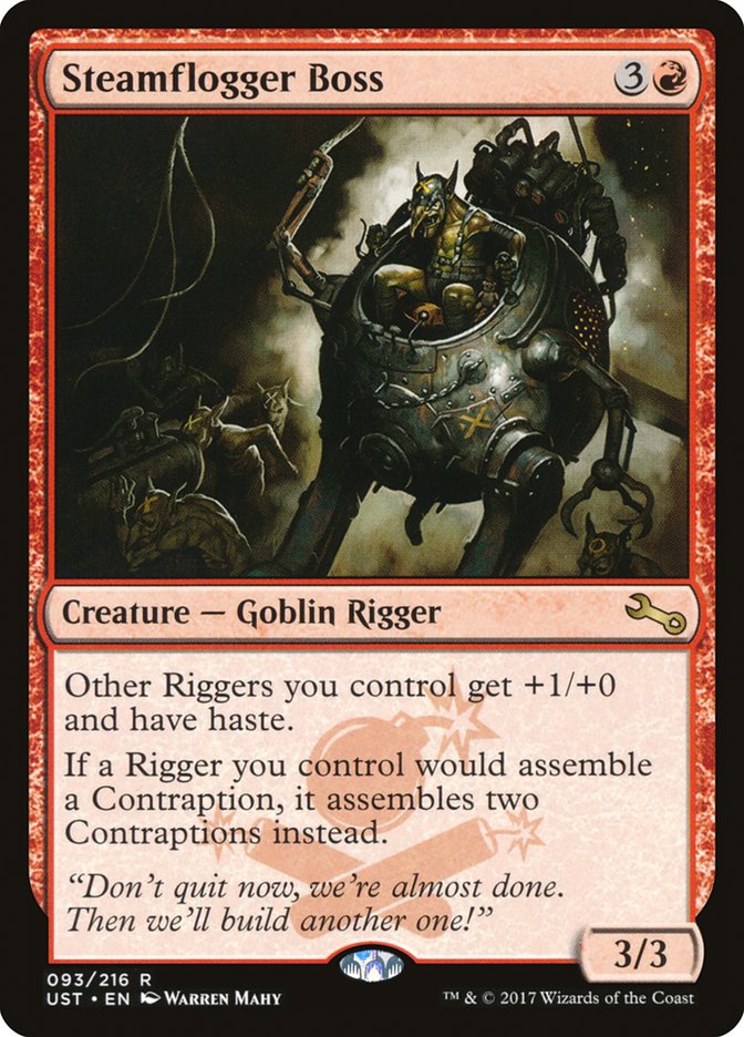 Steamflogger Boss [Unstable] | Card Merchant Takapuna