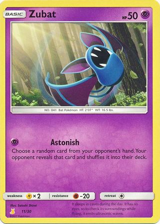 Zubat (11/30) [Sun & Moon: Trainer Kit - Alolan Raichu] | Card Merchant Takapuna