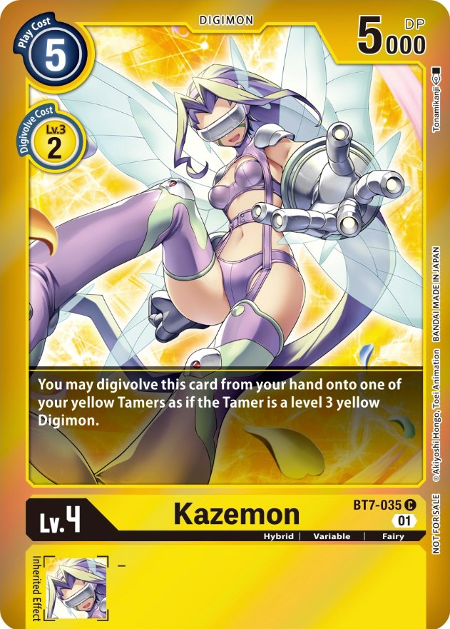 Kazemon [BT7-035] (Event Pack 3) [Next Adventure Promos] | Card Merchant Takapuna