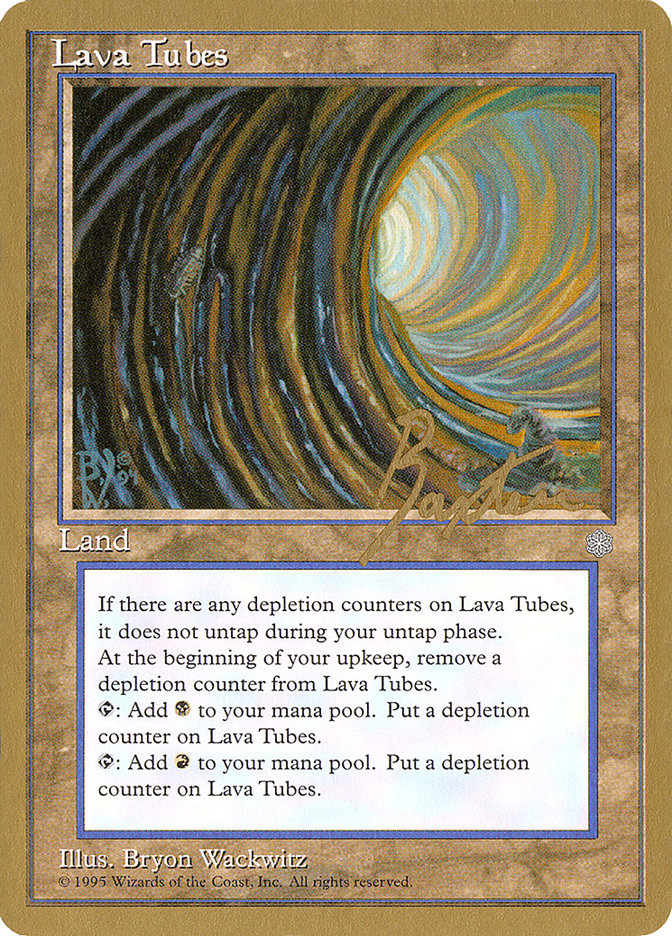 Lava Tubes (George Baxter) [Pro Tour Collector Set] | Card Merchant Takapuna