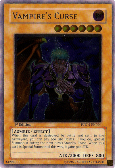 Vampire's Curse [PTDN-EN090] Ultimate Rare | Card Merchant Takapuna