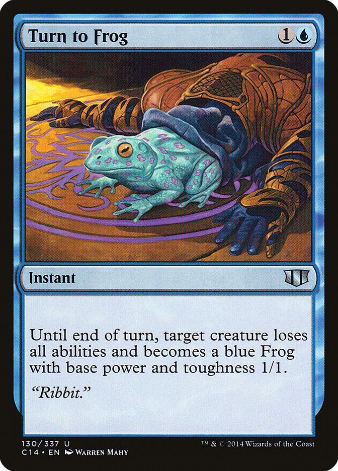 Turn to Frog [Commander 2014] | Card Merchant Takapuna