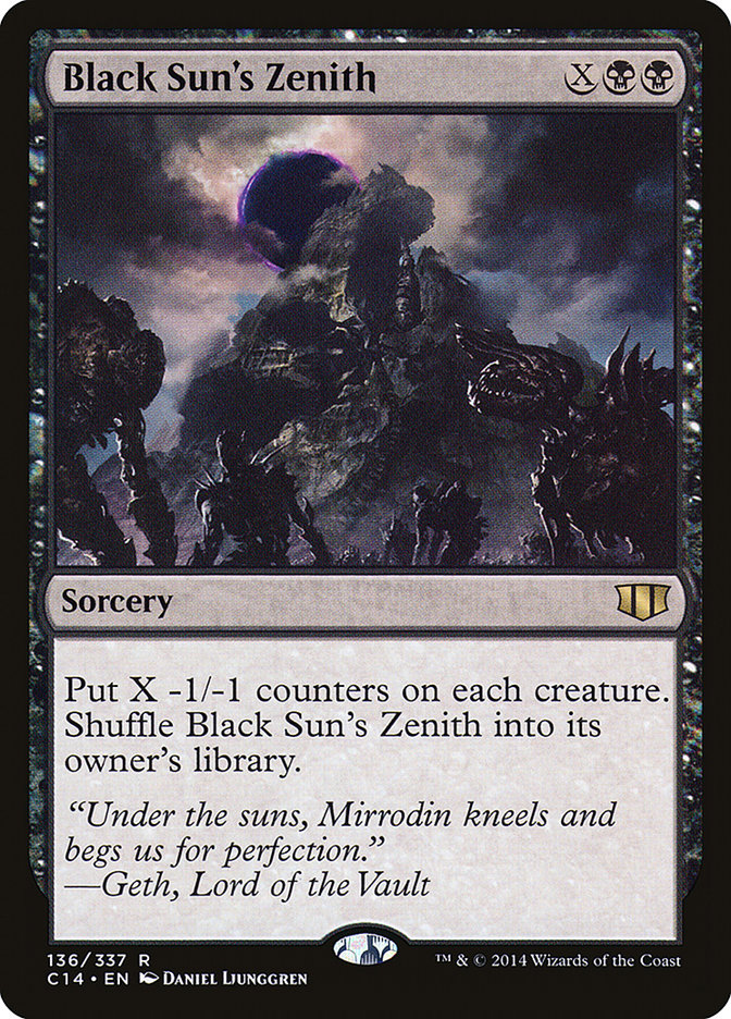 Black Sun's Zenith [Commander 2014] | Card Merchant Takapuna